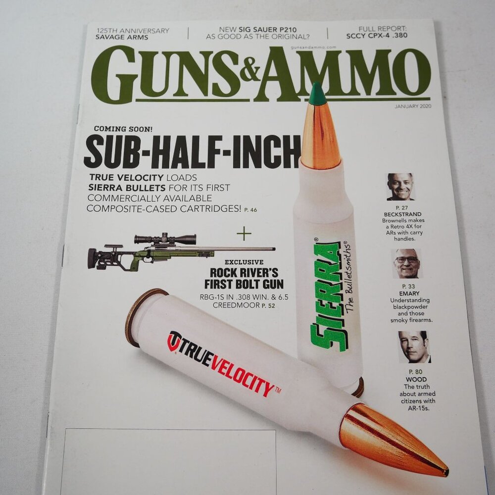 Guns & Ammo Magazine Assorted Lot Of 8 Issues from 2019-20 - Picture 10 of 16